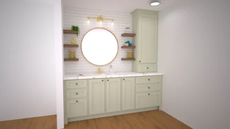 Bathroom cabinetry gallery 1 Custom bathroom cabinetry project by Tradgard Artisan Cabinetry