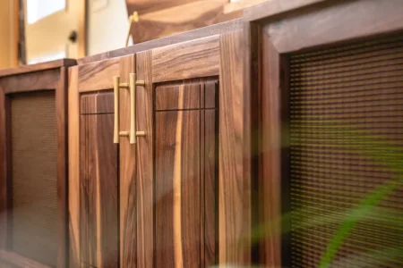 Handmade custom furniture piece by Tradgard Artisan Cabinetry